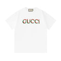 Gucci T-Shirt White Crew Neck Logo Tee – Luxury Cotton Comfort