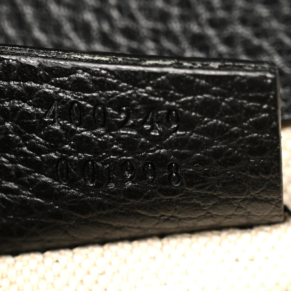 Pebbled Calfskin Small Dionysus Shoulder Bag Black