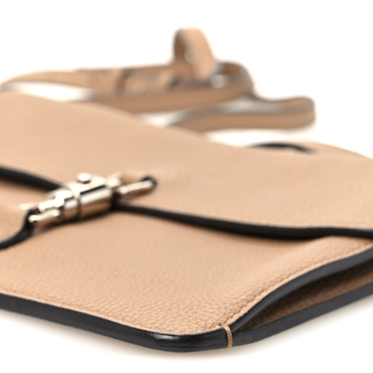 Grand Prix Calfskin Small Jackie Shoulder Bag Classic Camel