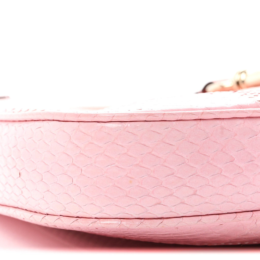 Snakeskin Web Small Jackie 1961 Hobo Pink