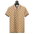 Gucci Brown T-shirt with a collar