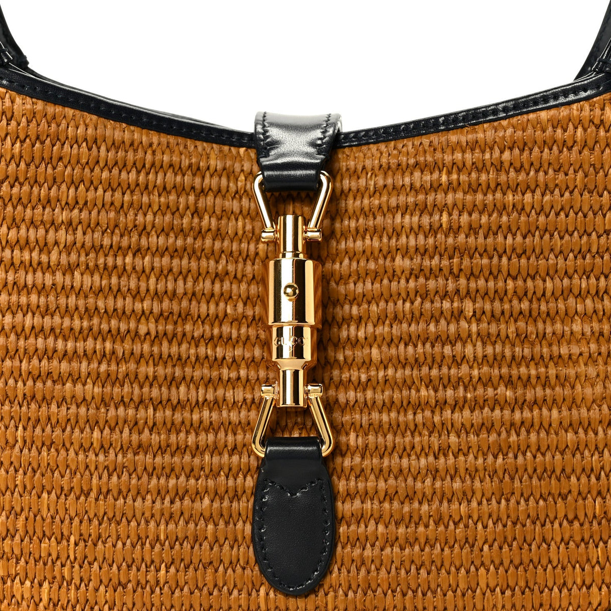 Straw Lux Boarded Dyana Lux Calfskin Small Jackie 1961 Hobo Natural Blue