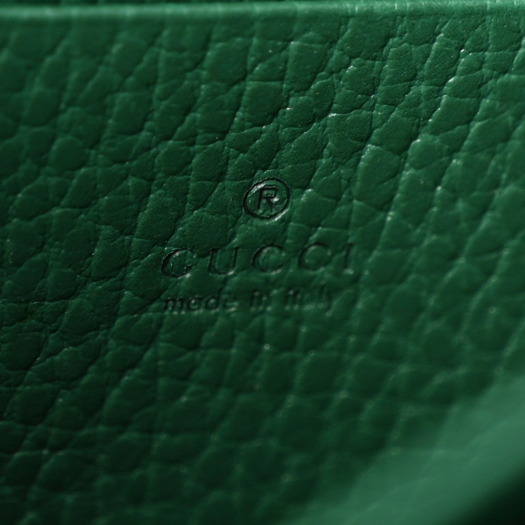 Calfskin Mini Dionysus Chain Wallet Emerald