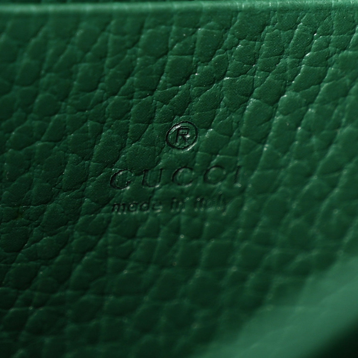 Calfskin Mini Dionysus Chain Wallet Emerald