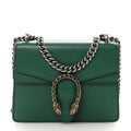 Calfskin Mini Dionysus Shoulder Bag Emerald