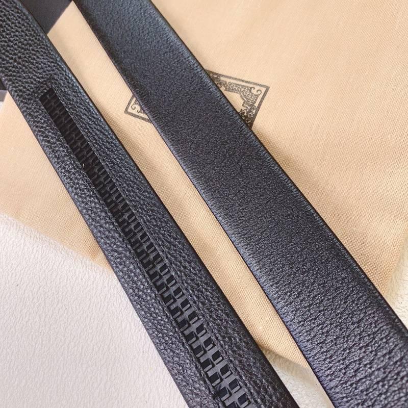 GUCCI Embellished coated-canvas and leather belt 'Black'