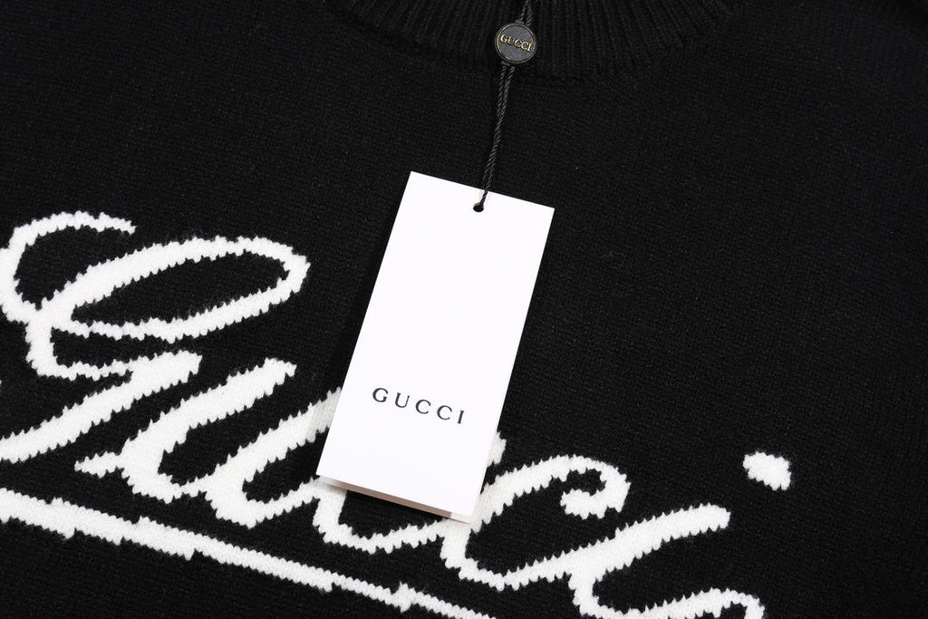 Gucci Logo Crew-Neck Sweater