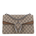 GG Supreme Monogram Small Dionysus Shoulder Bag Taupe