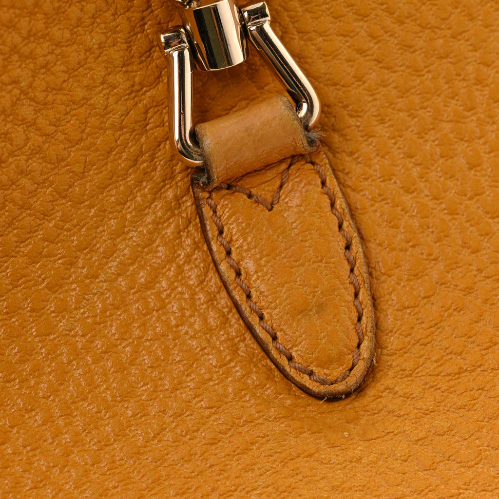 Soft Grained Calfskin Jackie O Hobo Orange