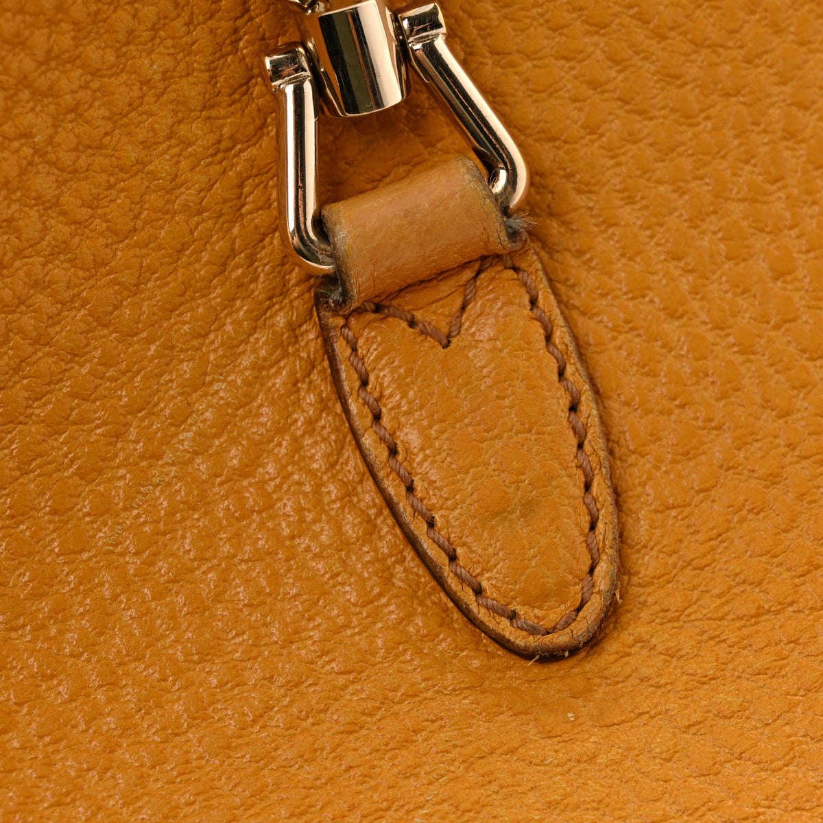 Soft Grained Calfskin Jackie O Hobo Orange