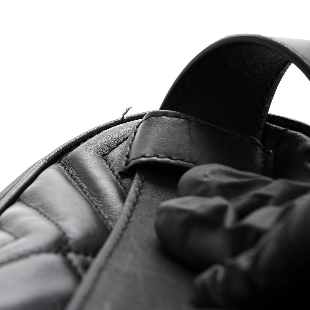 Calfskin Matelasse GG Marmont Belt Bag 85 34 Black