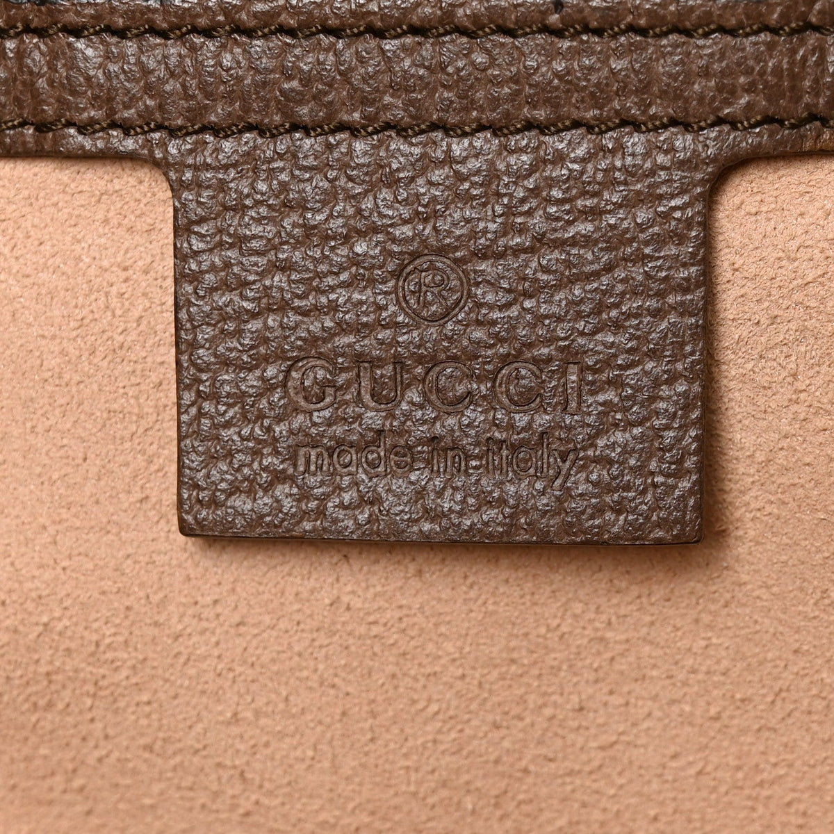 GG Supreme Monogram Medium Ophidia Shopping Tote Brown