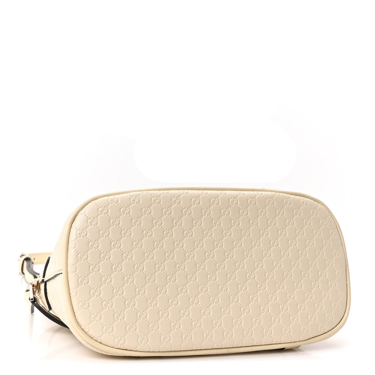Soft Microguccissima Mini Dome Bag Ivoire
