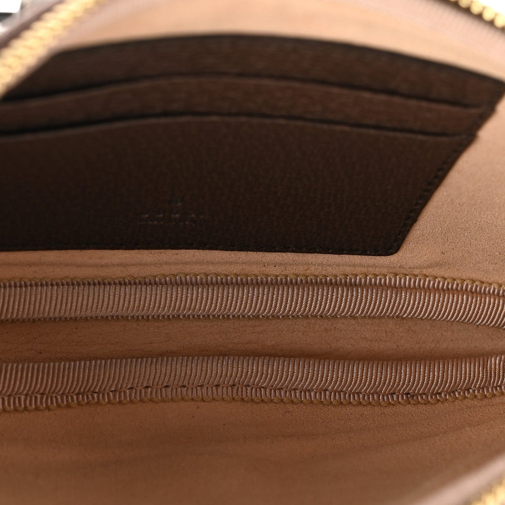 GG Supreme Monogram Web Mini Ophidia GG Bag Brown