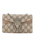 GG Supreme Monogram Super Mini Dionysus Shoulder Bag Taupe