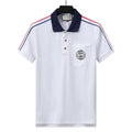 Gucci White T-shirt with a collar
