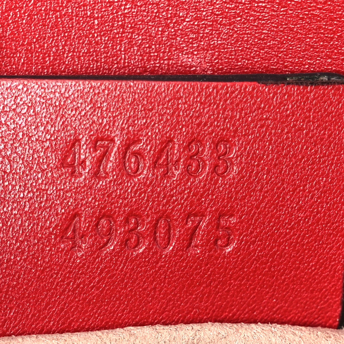 Calfskin Matelasse Super Mini GG Marmont Shoulder Bag Hibiscus Red