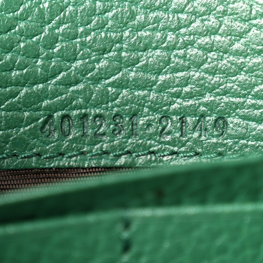 Calfskin Mini Dionysus Chain Wallet Emerald