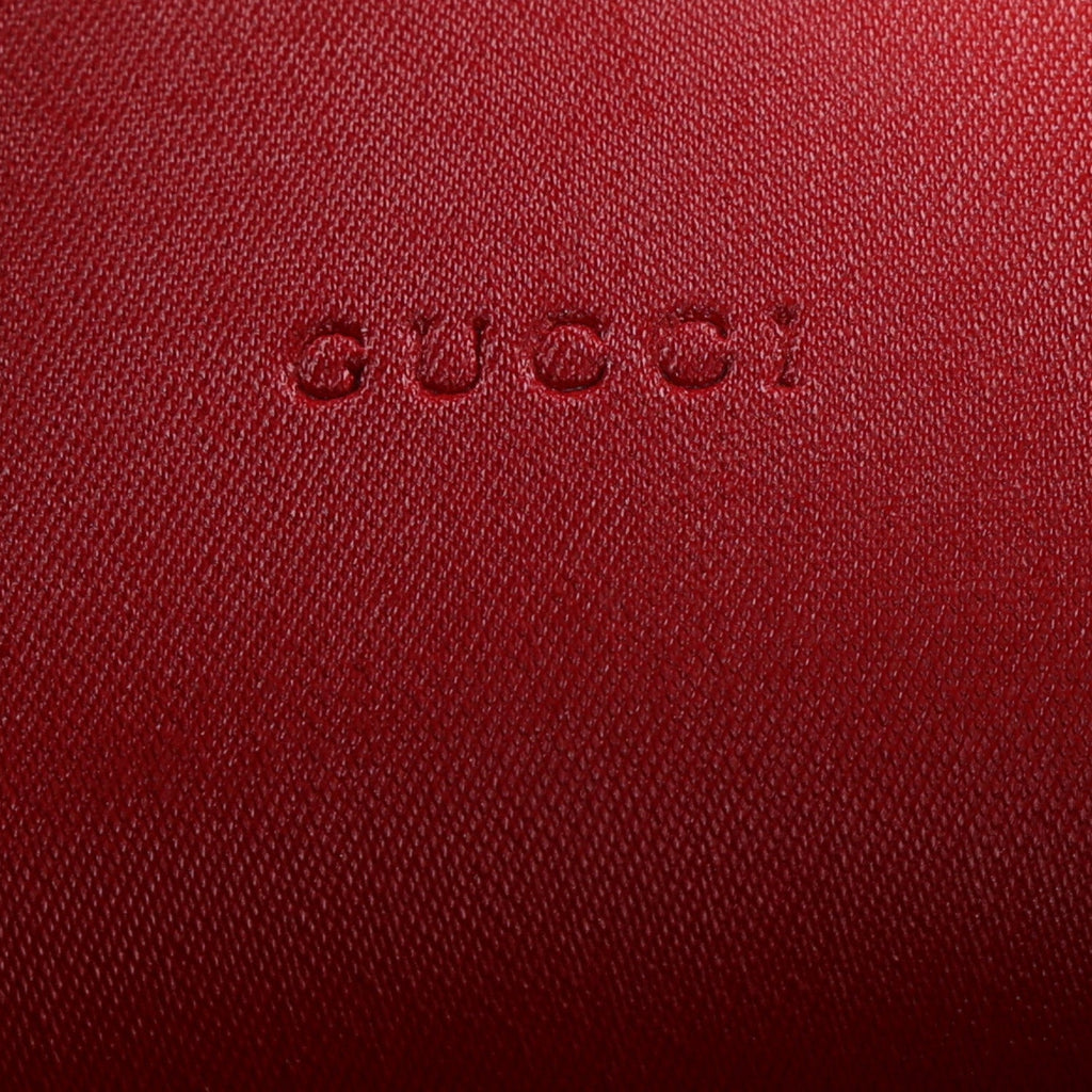 GG Supreme Monogram Medium Reversible Tote Beige Red