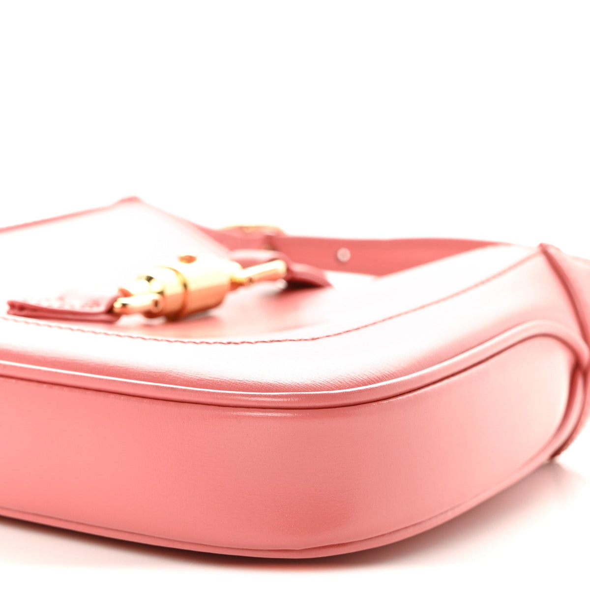 Boarded Dyana Lux Calfskin Mini Jackie 1961 Hobo Pink