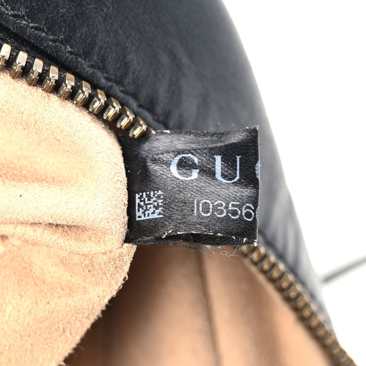 Calfskin Matelasse Small GG Marmont Chain Shoulder Bag Black