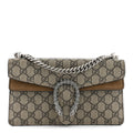 GG Supreme Monogram Small Dionysus Shoulder Bag Taupe